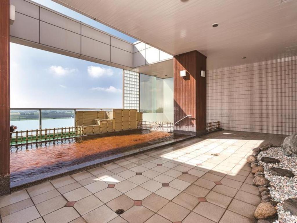 Hokkaido Futomi Meisen Manyo No Yu Ishikari Exterior foto