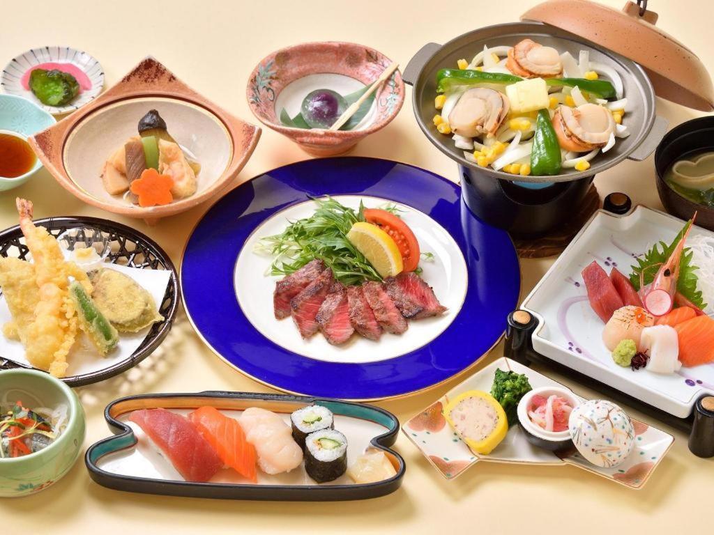 Hokkaido Futomi Meisen Manyo No Yu Ishikari Exterior foto
